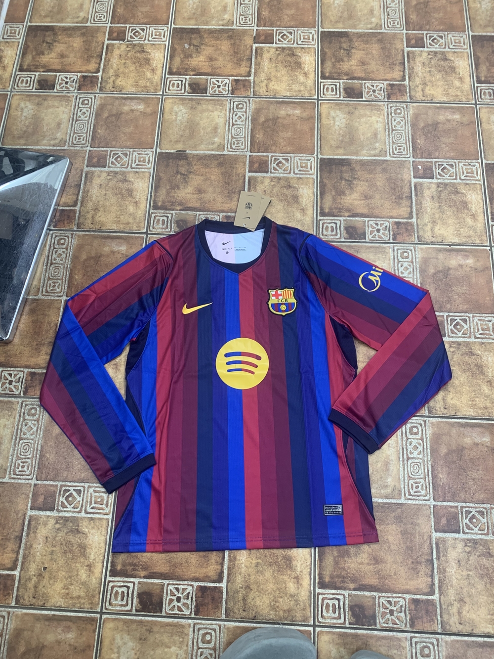 Nike Barcelona 2026/27 Long Sleeve Jersey Size M